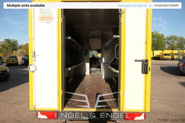 Furgon skrzyniowy mercedes-benz SPRINTER 310 CDI MAXI EURO-5 KOFFER REGALE KAMERA DURCHGANG