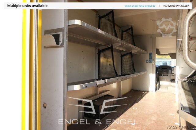 Furgon skrzyniowy mercedes-benz SPRINTER 310 CDI MAXI EURO-5 KOFFER REGALE KAMERA DURCHGANG