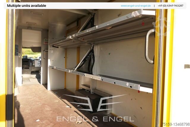 Furgon skrzyniowy mercedes-benz SPRINTER 310 CDI MAXI EURO-5 KOFFER REGALE KAMERA DURCHGANG