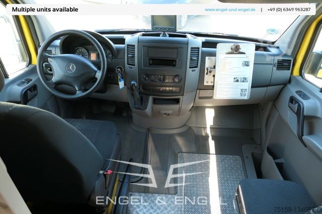 Furgon skrzyniowy mercedes-benz SPRINTER 310 CDI MAXI EURO-5 KOFFER REGALE KAMERA DURCHGANG