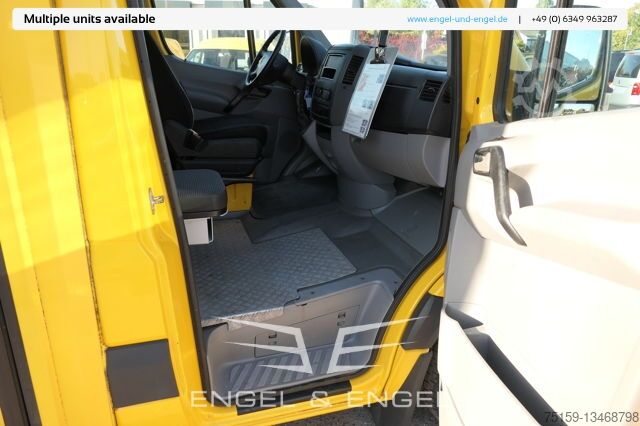 Furgon skrzyniowy mercedes-benz SPRINTER 310 CDI MAXI EURO-5 KOFFER REGALE KAMERA DURCHGANG