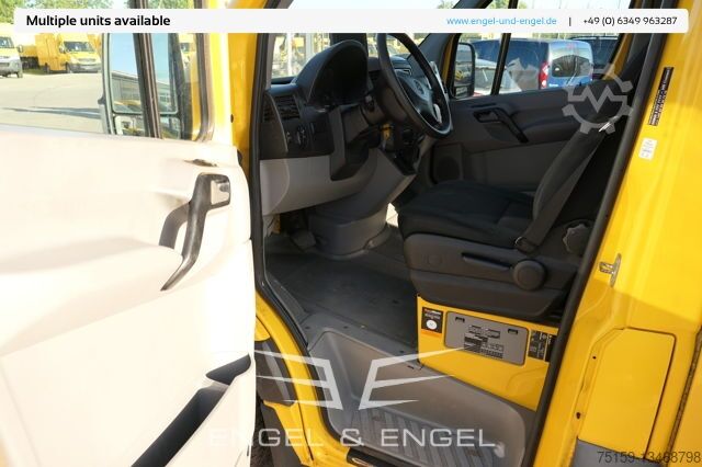 Furgon skrzyniowy mercedes-benz SPRINTER 310 CDI MAXI EURO-5 KOFFER REGALE KAMERA DURCHGANG