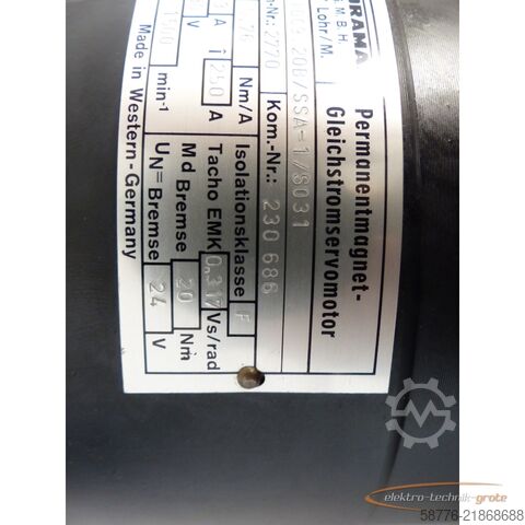 Unitate de control Indramat MDC9.20B / SSA-1 / S031 Gleichstrom - Servomotor SN: 2770