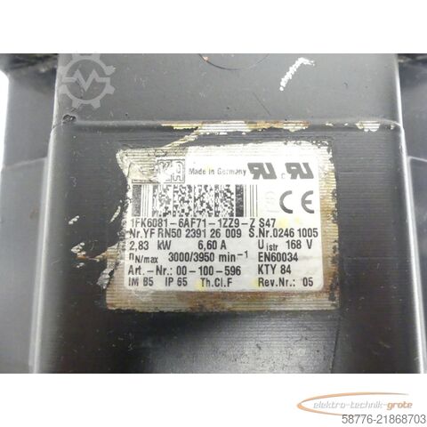 řídicí jednotka KUKA Stator für 1FK6081-6AF71 Motor