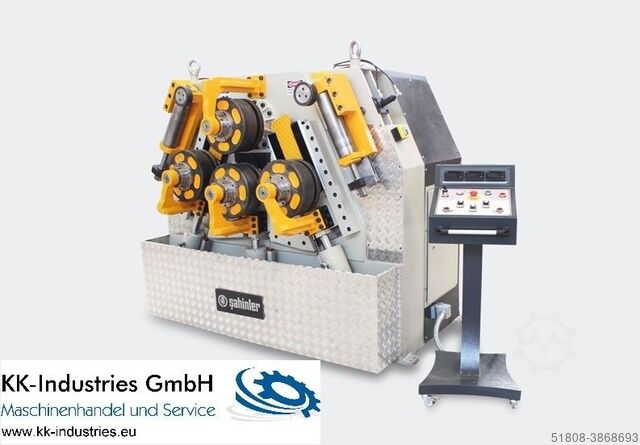Giętarki do profili z posuwem hydraulicznym SAHINLER Profileinrollmaschine 4R HPK 70