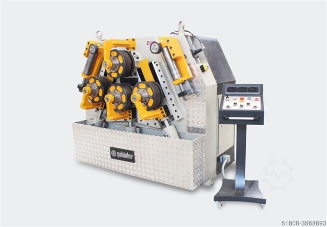 Giętarki do profili z posuwem hydraulicznym SAHINLER Profileinrollmaschine 4R HPK 70