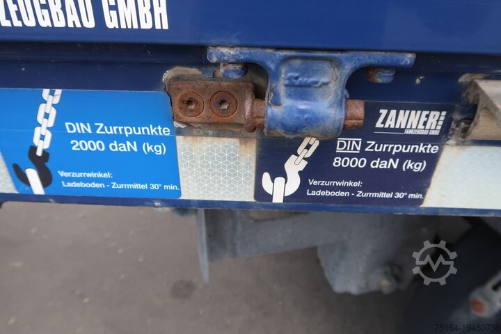 Remorcă cu platformă deschisă Zanner APO 18