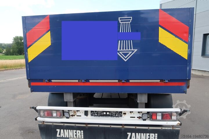 Remorcă cu platformă deschisă Zanner APO 18