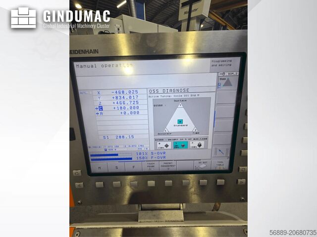 Universeel bewerkingscentrum +GF+ MIKRON HPM 1350U