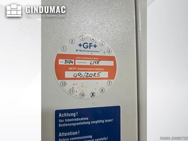 Universeel bewerkingscentrum +GF+ MIKRON HPM 1350U