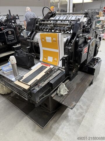 Letterpressové stroje HEIDELBERG OHZ-S
