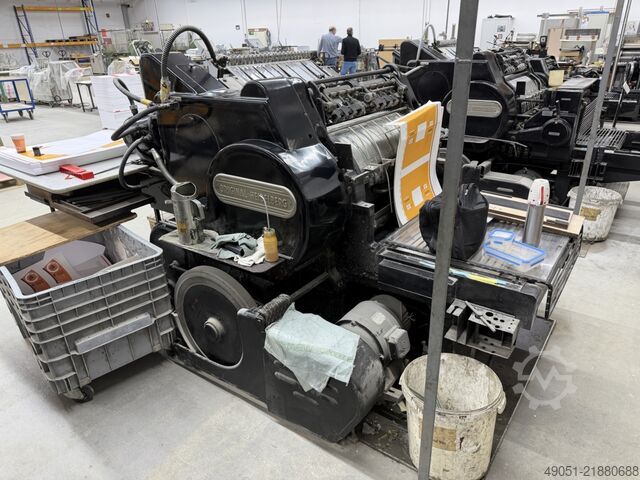 Letterpressové stroje HEIDELBERG OHZ-S