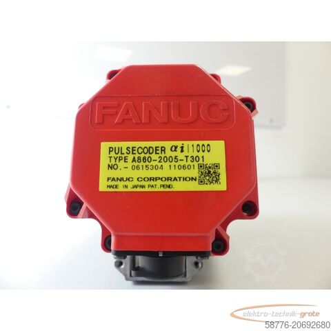 Unità di controllo Fanuc A06B-0215-B101 AC Servo Motor C117F2771 +A860-2005-T301 Pulsecoder