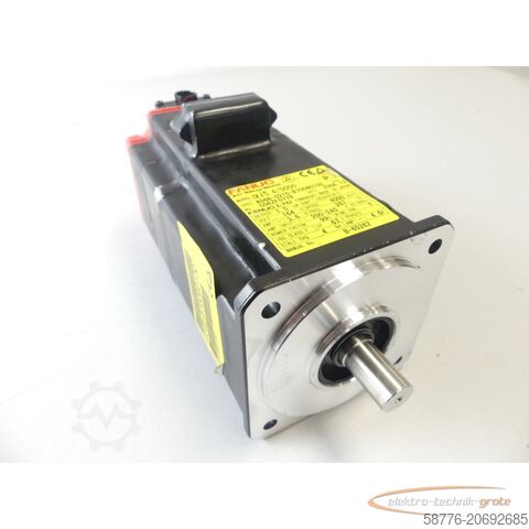 Fanuc-motor Fanuc A06B-0215-B700 AC Servo Motor SN:C06ZF0779 + A860-2000-T321