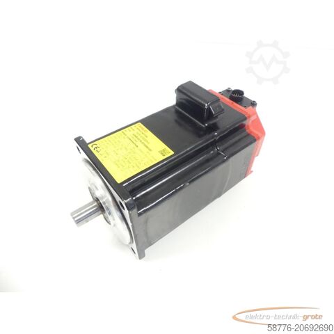 Control unit Fanuc A06B-0216-B100 #0100 AC Servomotor mit Drehgeber SN: C158F24626