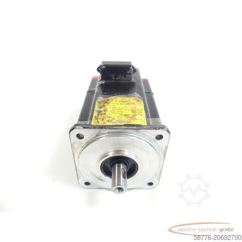 Unitate de control Fanuc A06B-0216-B200 # 0100 AC Motor SN: 0059F6174 + Pulsecoder -Deckel kaputt-