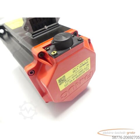 Fanuc-motor Fanuc A06B-0216-B200 # 0100 Motor SNC05XF2945 + A860-2000-T321 --