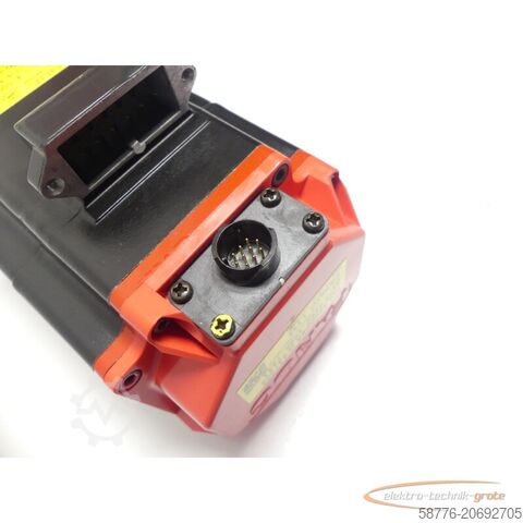Fanuc-motor Fanuc A06B-0216-B200 # 0100 Motor SNC05XF2945 + A860-2000-T321 --