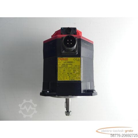Unità di controllo Fanuc A06B-0225-B000 AC Servomotor Seriennummer: C033C9152