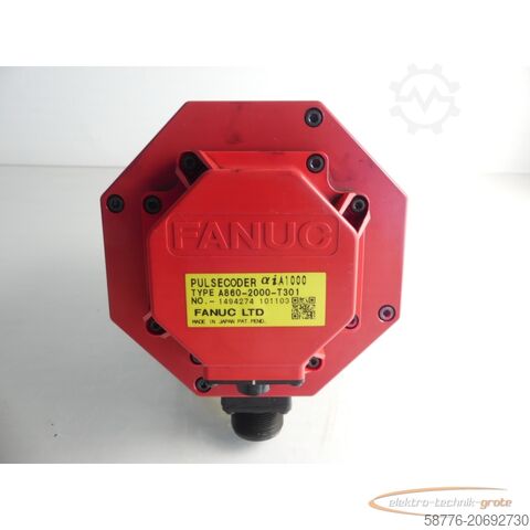 Unité de contrôle Fanuc A06B-0225-B000 AC Servomotor Seriennummer: C10YB4F5A