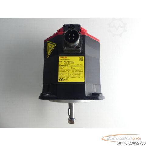 Unité de contrôle Fanuc A06B-0225-B000 AC Servomotor Seriennummer: C10YB4F5A