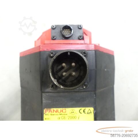 Unité de contrôle Siemens Fanuc A06B-0226-B100 Servo Motor SN: C051X3794