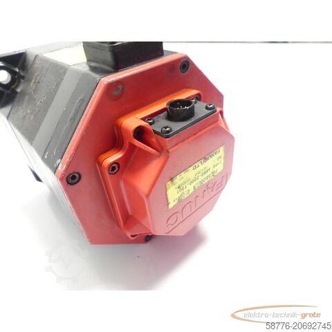Fanuc-motor Fanuc A06B-0236-B100 AC Servo Motor SN: C03XD5286 mit A860-2000-T301 Pulsecoder