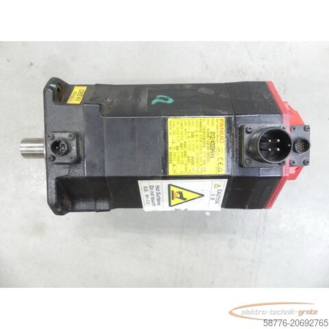 Fanuc-motor Fanuc A06B-0239-B400 AC Servo Motor SN: C03XD5302 + Pulscoder A860-2000-T301