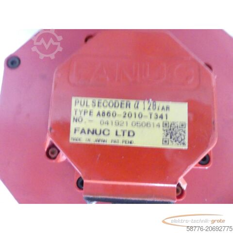 Unité de contrôle Fanuc A06B-0247-B805 AC Servo Motor SN: C02ZB1002 + Pulscoder A860-2010-T341
