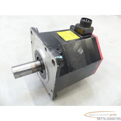 Fanuc-motor Fanuc A06B-0266-B100 SN: C03XA7280 + Pulsecoder A860-2000-T301 Servomotor