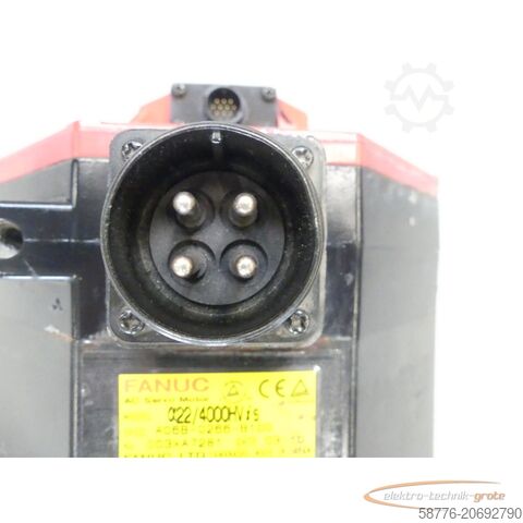 Motor Fanuc Fanuc A06B-0266-B100 SN: C03XA7281  + Pulsecoder A860-2000 Servomotor