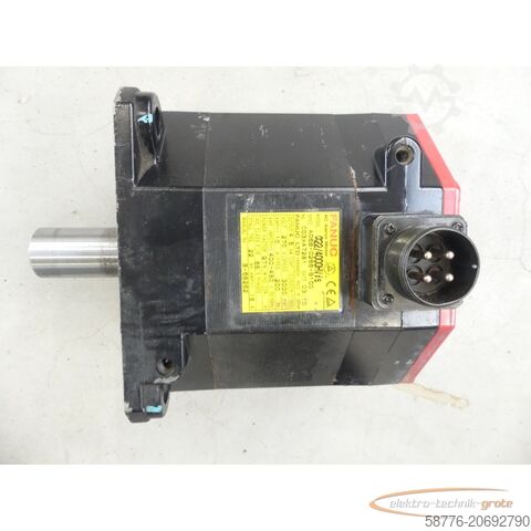 Motor Fanuc Fanuc A06B-0266-B100 SN: C03XA7281  + Pulsecoder A860-2000 Servomotor