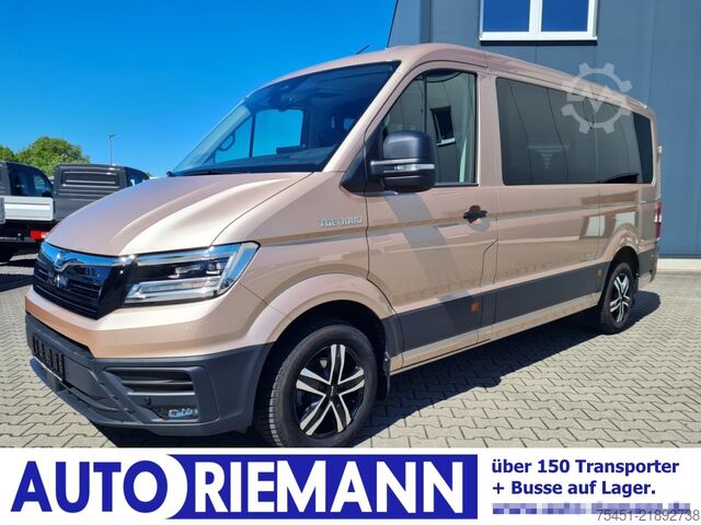 Minibus Man TGE 3.180 Kombi 9 Sitze ALU ERGO KAMERA LED NAVI LEDER Sonderumbau