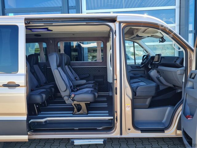 Minibus Man TGE 3.180 Kombi 9 Sitze ALU ERGO KAMERA LED NAVI LEDER Sonderumbau