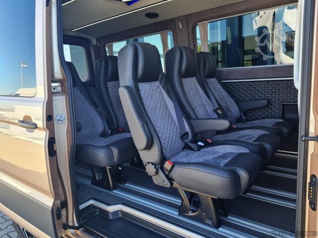 Minibus Man TGE 3.180 Kombi 9 Sitze ALU ERGO KAMERA LED NAVI LEDER Sonderumbau
