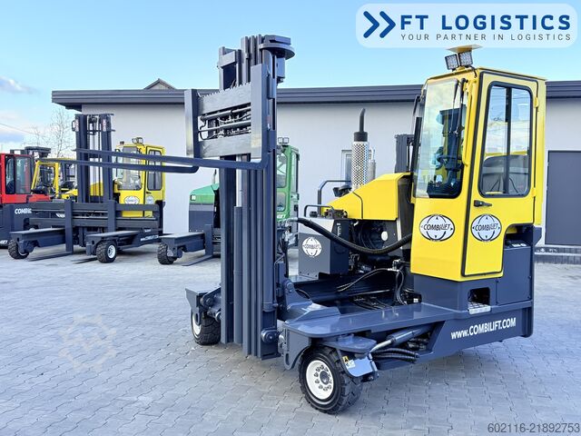 Carrello elevatore a 4 direzioni Combilift C4000 DIESEL TRIPLEX 5550 FORK POSITIONE