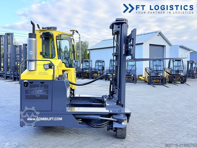 Carrello elevatore a 4 direzioni Combilift C4000 DIESEL TRIPLEX 5550 FORK POSITIONE