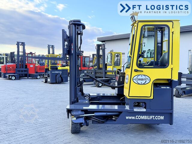 Carrello elevatore a 4 direzioni Combilift C4000 DIESEL TRIPLEX 5550 FORK POSITIONE
