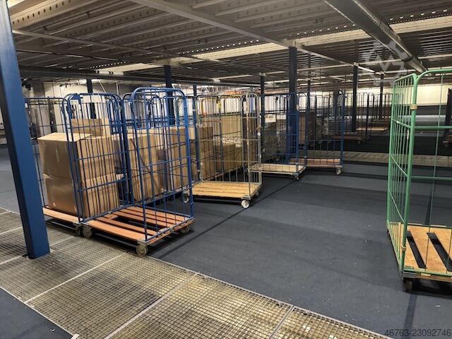 Palet arabası / Rulo konteyner Gebhardt Paletten Palettenwagen / Rollbehälter