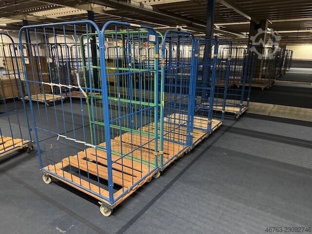 Palet arabası / Rulo konteyner Gebhardt Paletten Palettenwagen / Rollbehälter