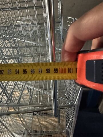 Coș suspendat pentru rafturi 1000x400x230 mm Wanzl Regaleinhängekorb 1000x400x230mm
