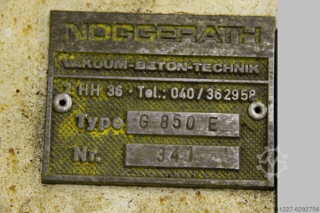 Alisadora de concreto Noggerath G 850 E