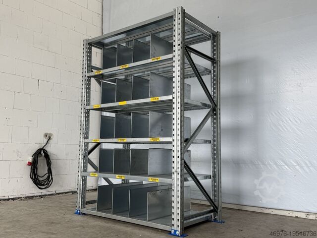 Scaffalature per magazzini ad alta scaffalatura SSI Schäfer R3000 Regallänge: 1,48 lfm.