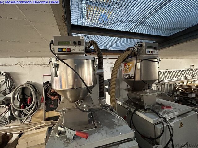 Droge lucht droger Amboss+Langbein H 150 mit 7 Sektionalkesseln à 100 l