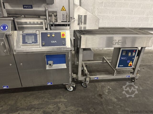 Máquina de moldagem MLF 400 + fita de mola GEA MultiFormer 400 + Schietband