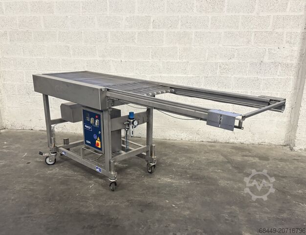 Máquina de moldagem MLF 400 + fita de mola GEA MultiFormer 400 + Schietband