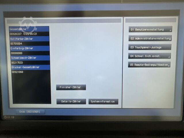 Digital print machine Minolta AccurioPress C7090 only 927000 clicks
