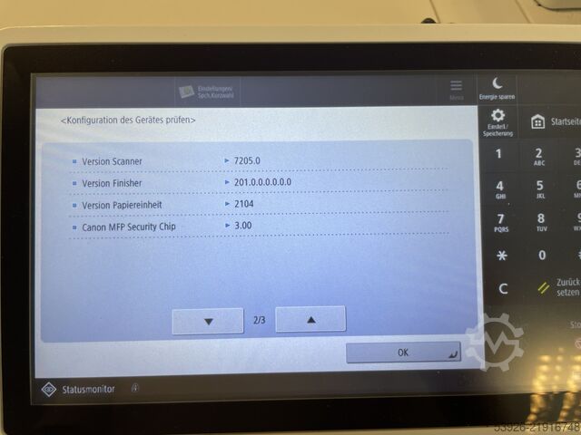 Digital print machine Canon imagePRESS V1000 incl. Fiery, booklet, paper deck