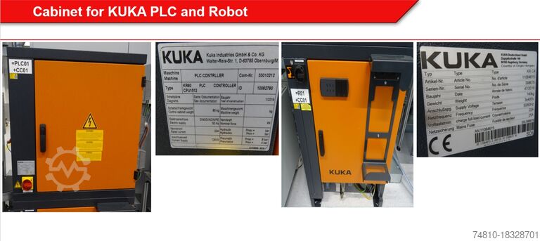 Ipari robotok KUKA / Laserschweißroboter KR 60 - 3 / KRC 4 / Laseranlage
