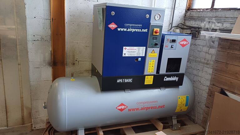 Csavarkompresszor Airpress APS 7.5 Combi Dry 10 bar